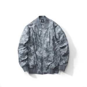 áo khoác bomber jacket pundo màu loang