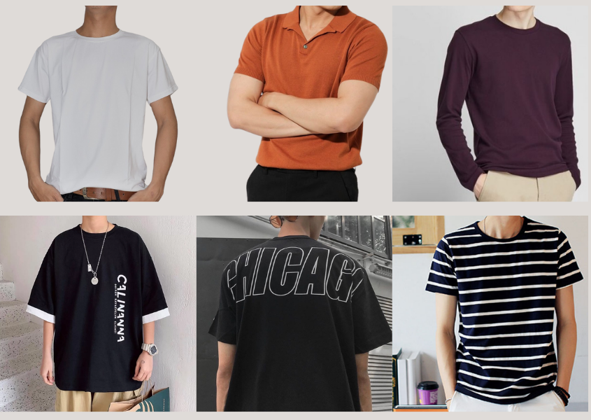 Chọn áo thun phù hợp với vóc dáng
