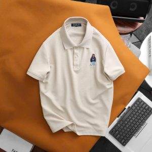 áo polo gấu vải tổ ong