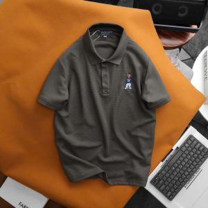 áo polo gấu vải tổ ong
