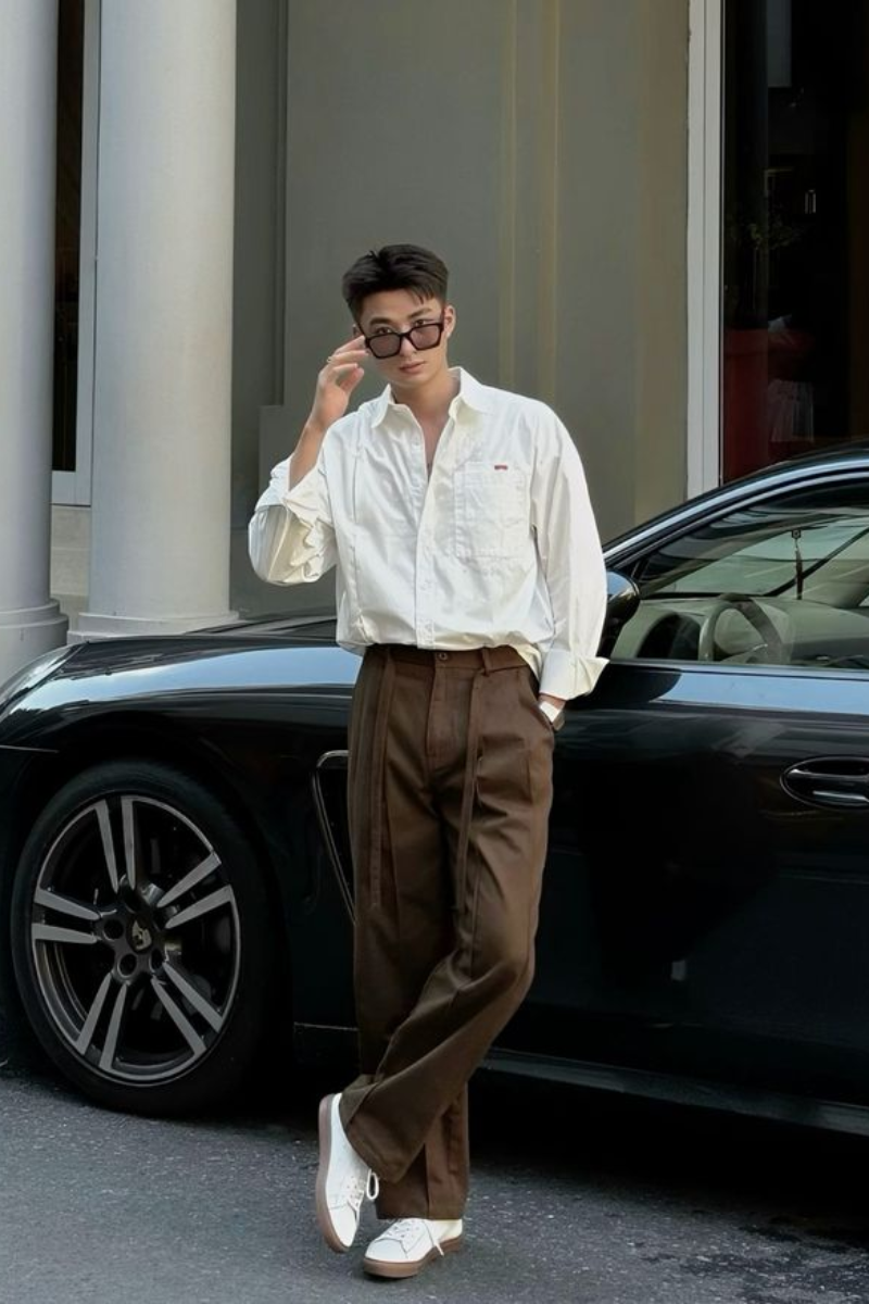 Trang phục học đường Preppy chỉn chu, gọn gàng