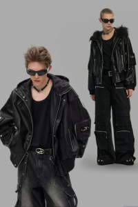 Outfit Rock-Chic toàn đen (All Black) mang khí chất bí ẩn, mạnh mẽ và phong trần của giới rocksta