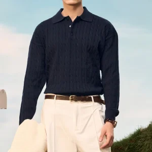 áo len cotton nam