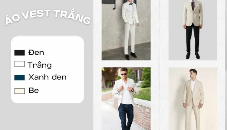Cách phối màu áo vest nam với quần: Bí quyết thời trang tinh tế