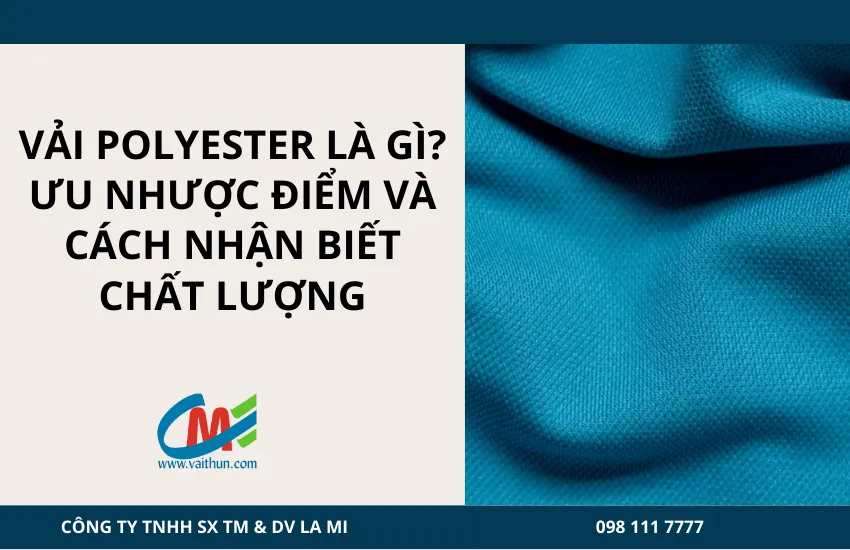 So sánh vải polyester và cotton? Loại nào tốt hơn