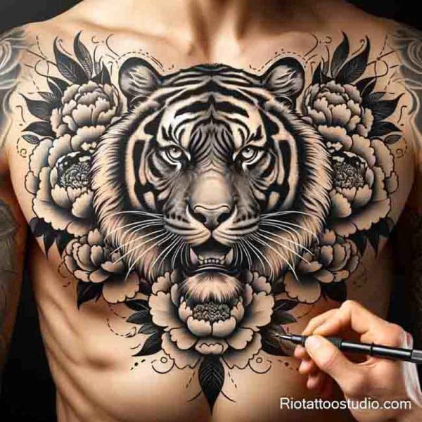 Top những hình xăm ở ngực cho nam đẹp nhất