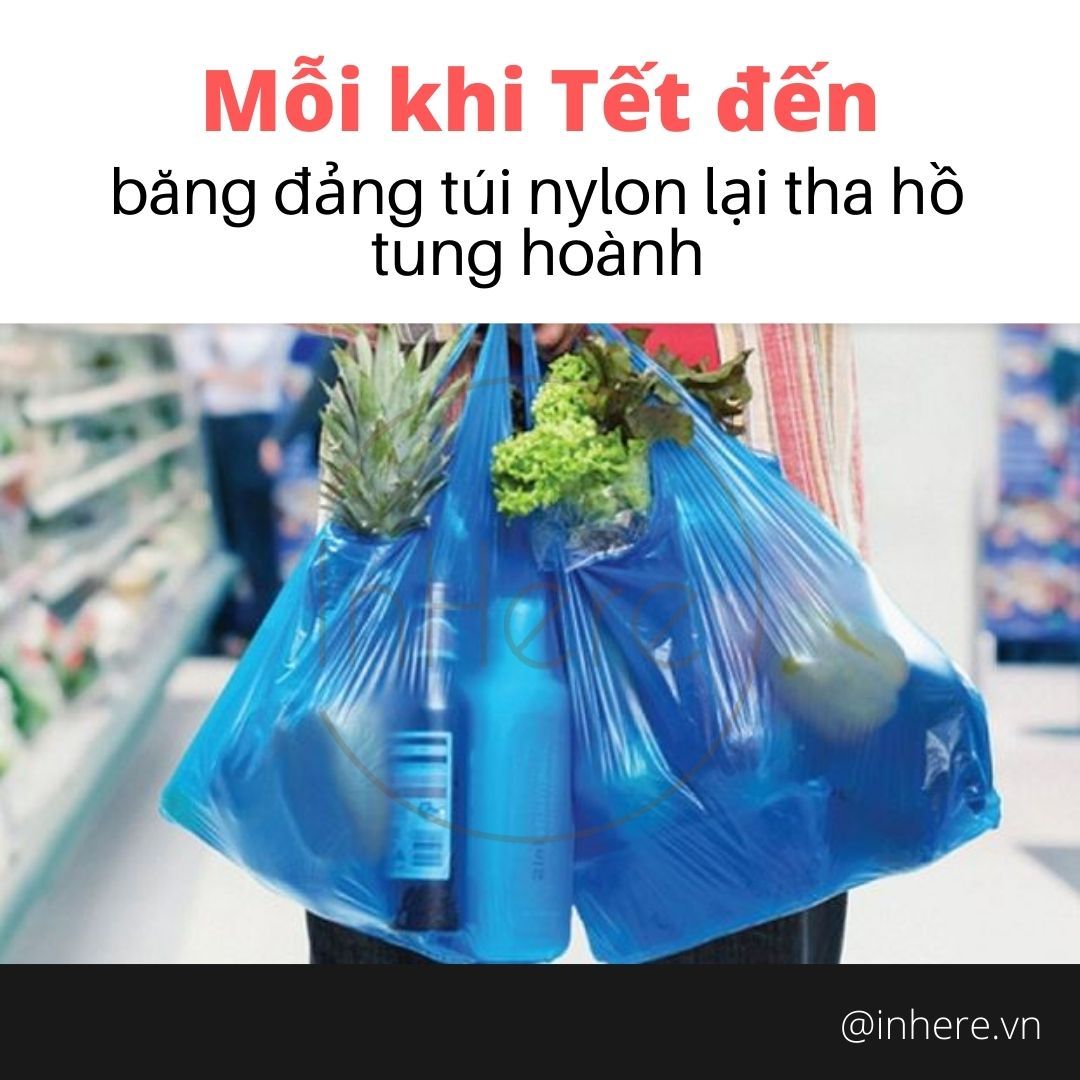 Câu đố kiến thức: Sử dụng loại túi nào là tốt nhất cho môi trường khi mua sắm?