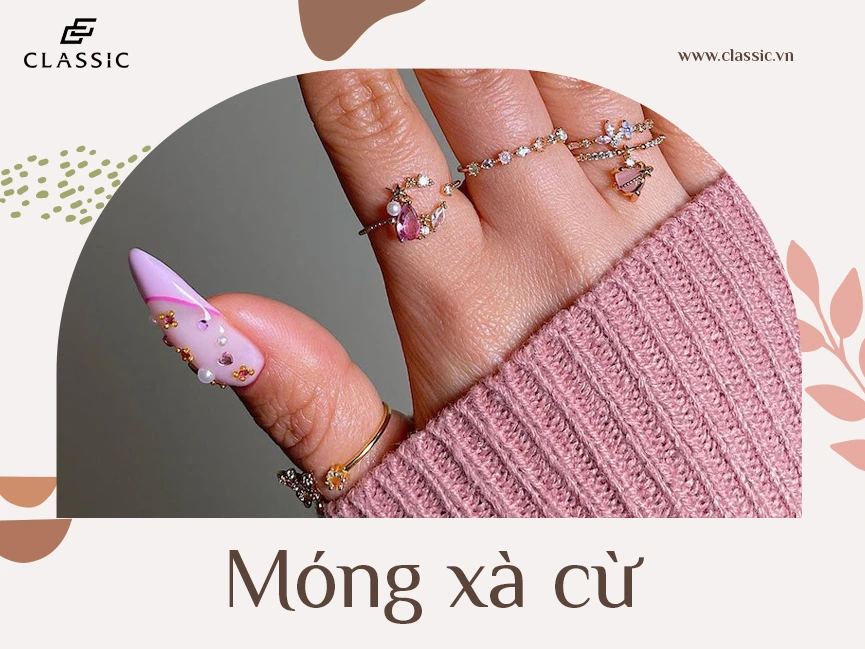 Tổng hợp những mẫu móng tay đẹp nhẹ nhàng 2024 cho các bạn nữ