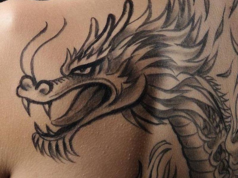 Top 20+ Mẫu hình xăm rồng quấn tay đẹp nhất hiện nay