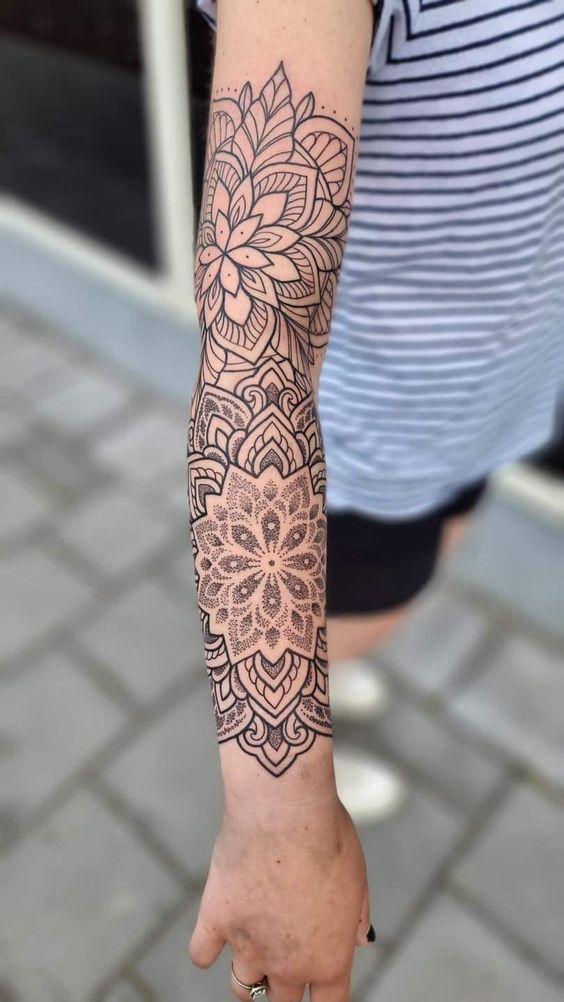 Ý nghĩa hình xăm hoa sen mandala là gì? Có nên xăm không?