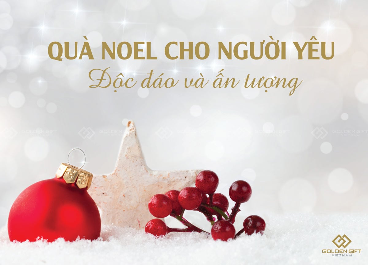 Noel nên tặng gì cho người yêu? Tham khảo 10 món sau đây