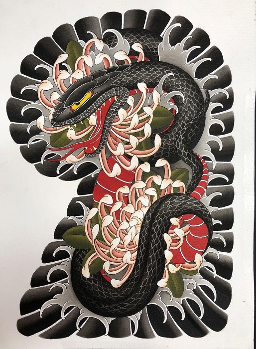 Ý nghĩa hình xăm rắn ẩn chứa thông điệp gì?