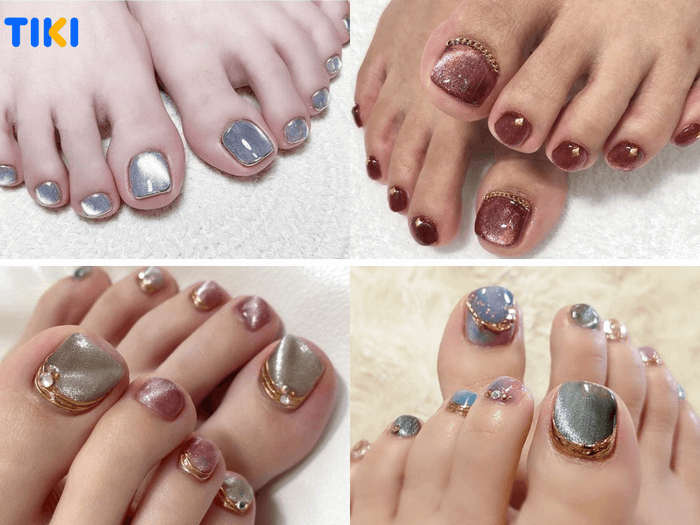 100+ Mẫu Nail Chân Đẹp Tôn Da Đẹp Lộng Lẫy