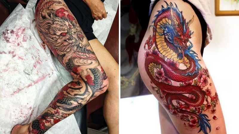 50+ Mẫu hình xăm đầu rồng mini dễ thương