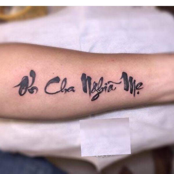 99+ Mẫu hình xăm cha mẹ kín lưng đẹp nhất