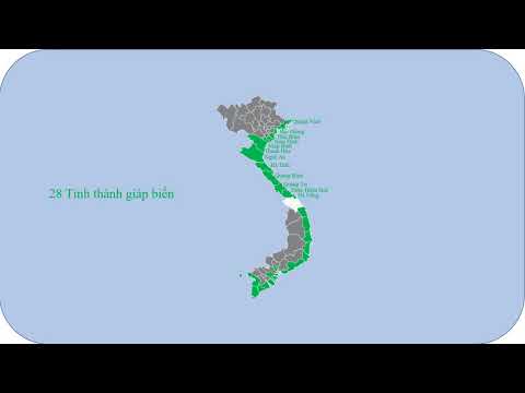 Đâu là tỉnh thành không giáp biển?
