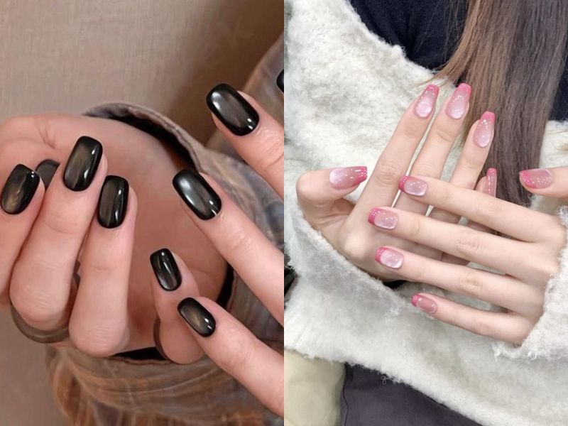 45+ Nail Mắt Mèo Tráng Gương Đẹp Nhất