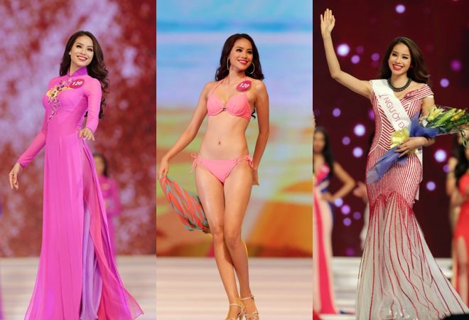 Người đẹp nào đại diện cho Việt Nam tham gia Hoa hậu Hoàn vũ Thế giới 2015?